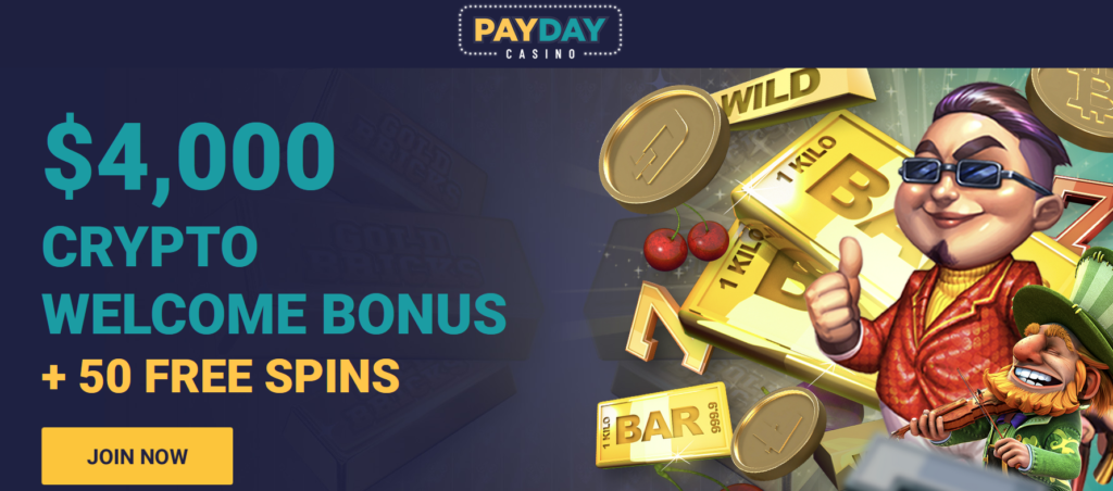 No deposit code free spins at Paydaycasino AG